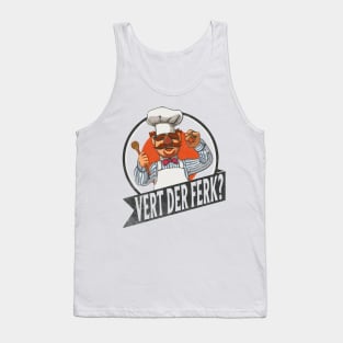 vert der ferk //the swedish chef I dont Always - VINTAGE STYLE Tank Top